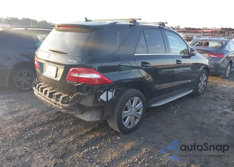2012 Mercedes-Benz Ml 350 4Matic из США, поврежденный, VIN 4JGDA5HB3CA029939